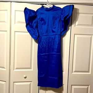 Electric Blue Evening Dress